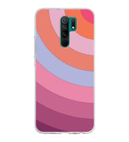 Xiaomi Redmi 9 Uyumlu Kapak  Renk Cümbüşü Tasarımlı Şeffaf Silikon Kılıf