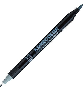 Zig Kurecolor Fine & Brush for MANGA Marker Çizim Kalemi 825 Blue Gray 2 