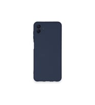 Samsung Galaxy A04 Kılıf Nano İçi Kadife Silikon - Lacivert