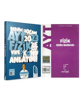 Benim Hocam 2023 AYT Fizik Konu ve Karekök Soru Bankası Seti 2 Kitap