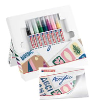 Edding Akrilik Marker Easy Start Set Nordic 8 Mix Kalem 