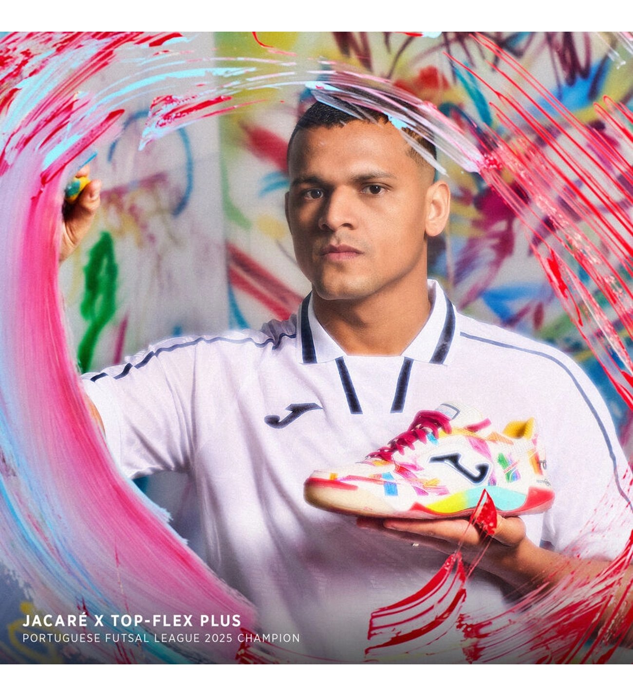 Joma Futsal Ayakkabısı Top Flex Plus 26 Graffiti TOUS2676IN
