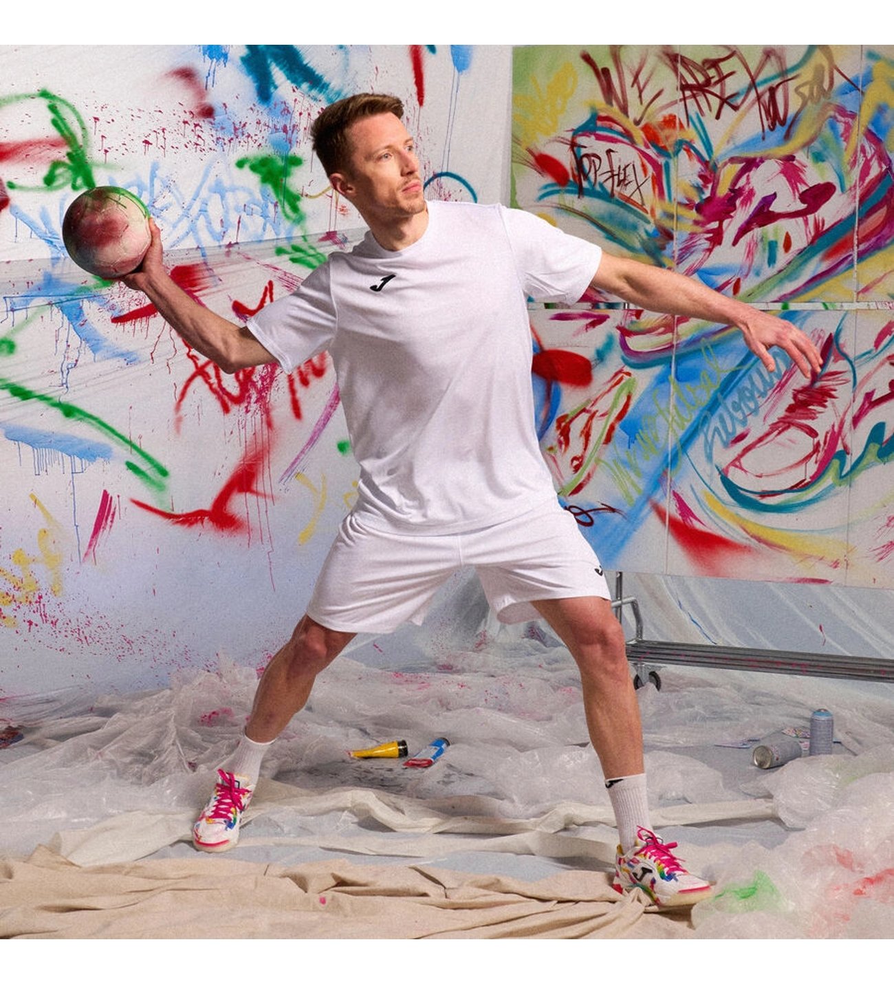 Joma Futsal Ayakkabısı Top Flex Plus 26 Graffiti TOUS2676IN