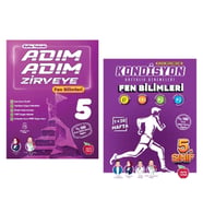 NEWTON YAYINLARI 5.SINIF FEN BİLİMLERİ ADIM ADIM ZİRVEYE ETKİNLİKLİ KONU ANLATIMLI SORU BANKASI+KOND
