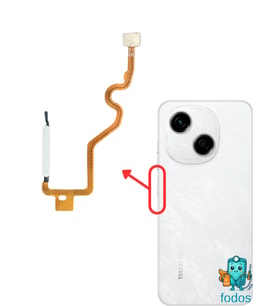 Tecno Spark Go 1 Parmak İzi Okuyucu Film Flex KL4 Uyumlu