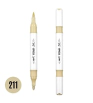 RİCH 17913-211 ART-X ÇİFT TARAFLI DUO AKRİLİK MARKER AÇIK TAŞ RENGİ