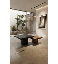 Most Marmoris Meşe Aytaşı %100 Mdf Orta Sehpa Set (EVİNİZE TESLİM)