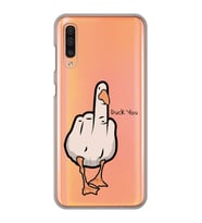 Samsung Galaxy A70 Uyumlu Duck You Tasarımlı Şeffaf Telefon Kılıfı