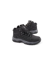 Magg Point 888 Kürklü Kaymaz Taban Erkek Çocuk Outdoor Bot (Siyah)