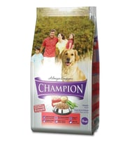 Champion Kuzu Etli Pirinçli Yetişkin Köpek Maması 15 Kg (Kahverengi)