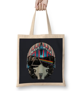 Dark Side Of The Maverick Helmet Top Gun Bez Çanta Uzun Saplı