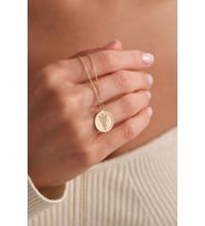 Kişiye Özel 925 Ayar Gümüş Arwen Evenstar Model Kolye (Gold)