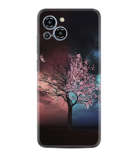 Reeder S23 Max Pro Kılıf Resimli Desenli Silikon Platinium Series Heaven Tree 1859