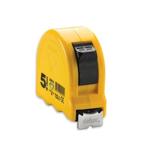 Yerli Üretim 5x25mm Şerit Metre, 1 Adet, Kaliteli Ölçüm Aracı