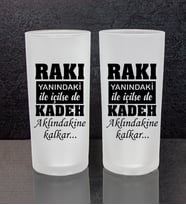 eJOYA Rakı Sözleri 2'li Rakı Bardağı 111503