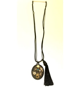 Monalisa Home Otantik Gösterişli Renkli 40 cm Uzunluğunda Kolye