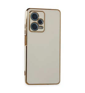Xiaomi Redmi Note 12 Pro Plus Kılıf Volet Silikon - Beyaz