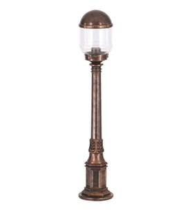 AVONNI BSU-68198-1BKR-B Kahverengi Boyalı Dış Mekan Aydınlatma E27 ABS Akrilik Cam 17cm