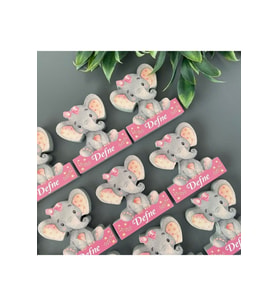 25adet Fil Tasarımlı  Çocuk Magnet