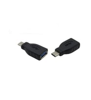 McStorey Type-C Hub to USB 3.0 OTG USB Dönüştürücü Plastik (Siyah)