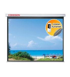 CODEGEN (EX-24) 240X200 UZAKTAN KUMANDALI MOTORLU PERDE