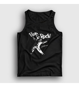 Presmono Unisex Siyah Vive Le Rock Little Richard Atlet 462178tt