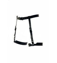 Mulvxbrf Brf02 Siyah Jartiyer Harness Deri Ayarlanabilir Bacak Aksesuarı - Brf133 (Mulvix)