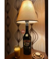 BAILEYS ŞİŞE TASARIM ABAJUR (Gold)