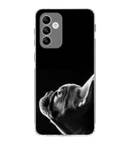 PrintiFy Samsung Galaxy M23 ile Uyumlu Köpek 1 Kamera Korumalı Şeffaf Kılıf