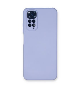 Xiaomi Redmi Note 11 Kılıf Nano İçi Kadife Silikon - Lila