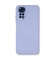 Xiaomi Redmi Note 11 Kılıf Nano İçi Kadife Silikon - Lila