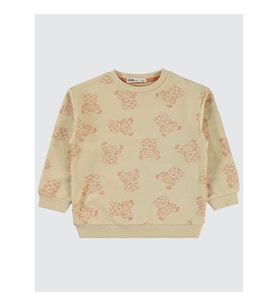 Civil Boys Erkek Çocuk Sweatshirt 2-5 Yaş  Bej (Bej)