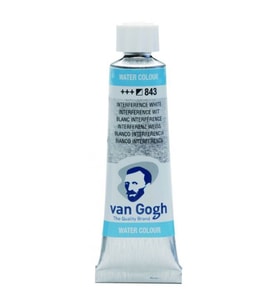 Talens Van Gogh 10 ml. Tüp Sulu Boya 843 Interference White 