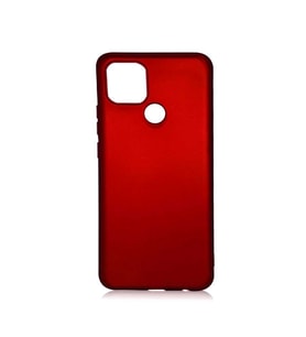 Oppo A15S Kılıf Soft Mat Premier Case (Kırmızı)