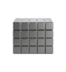 Colibri Heritage Cube Gümüş Sedir Humidor Puro Kutusu