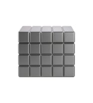 Colibri Heritage Cube Gümüş Sedir Humidor Puro Kutusu