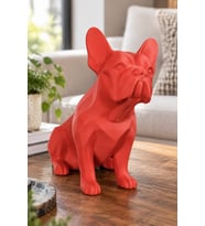 Fransız Bulldog Dekoratif Biblo - 19cm