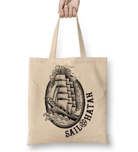 Satan Sail Hatan Bez Çanta Uzun Saplı