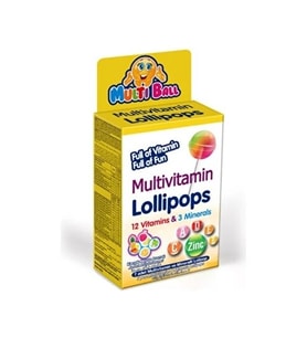 Multi Ball Multivitamin Lollipops