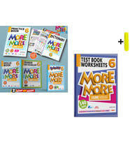 6 More&More Practice Book & Dictionary + Grammar And Vocabulary & Skills + Readers + Test Book (4'Lü