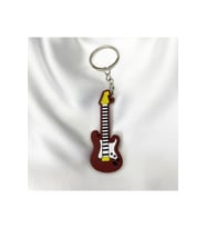 Gitar Müzik Aleti Anahtarlık (Çok Renkli)