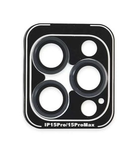 iPhone 15 Pro Max PVD Metal Kamera Lens - Lacivert