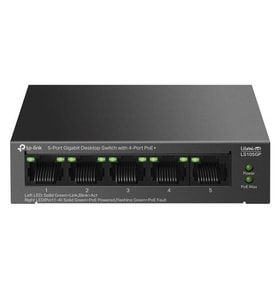 TP-LINK 5port LS105GP Gigabit 4port 65w PoE Switch