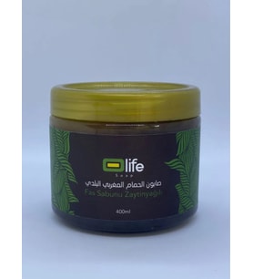 Doğal zeytinyağlı fas banyo peelingi ve ovma jeli (400 ml)