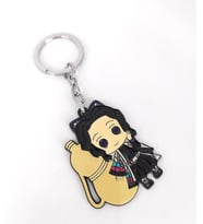 Demon Slayer Giyu Tomioka Metal Figür Anahtarlık