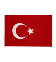 İnter Türk Bayrağı 40X60 - 4 adet