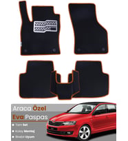 SKODA FABİA 3 (2014-2021) Uyumlu EVA Paspas Tam Set–Oto Paspas,Araca Özel,Kolay Montaj