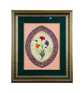 İslami Tablo 54x68 cm Canvas Basım Hat Sanatı Dekoratif Çerçeveli ''Ayetel Kürsi Divani ''