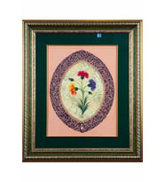 İslami Tablo 54x68 cm Canvas Basım Hat Sanatı Dekoratif Çerçeveli ''Ayetel Kürsi Divani ''
