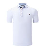 T8582 DEWBERRY ERKEK T-SHIRT-DÜZ BEYAZ (Karışık)